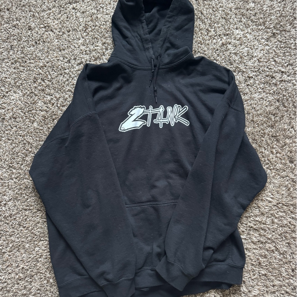 Gildan Black Hoodie with Ztank Design